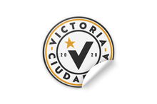 Cargar imagen en el visor de la galería, Pegatinas Victoria Ciudadana 3&quot;x 3&quot;
